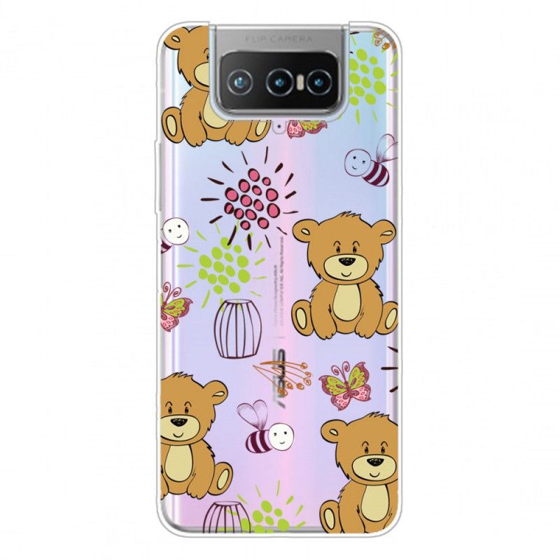 Coque Asus Zenfone 7 / 7 Pro Oursons Top