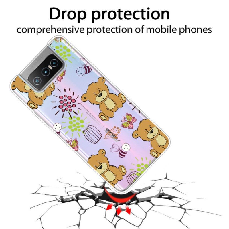 Coque Asus Zenfone 7 / 7 Pro Oursons Top