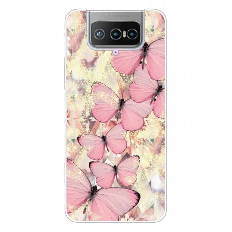 Coque Asus Zenfone 7 / 7 Pro Papillons Papillons