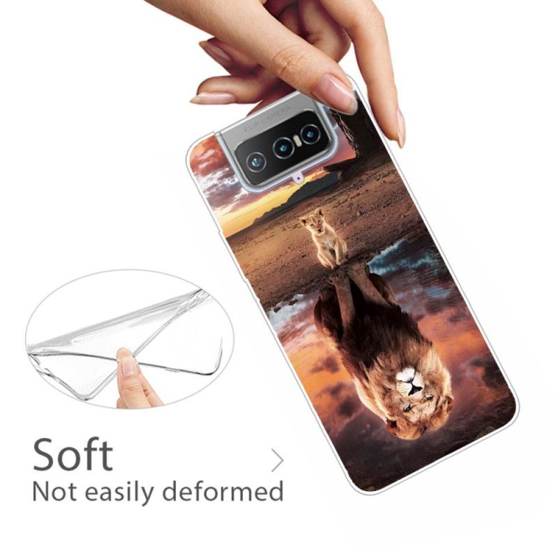 Coque Asus Zenfone 7 / 7 Pro Rêve De Lionceau