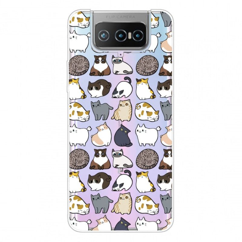 Coque Asus Zenfone 7 / 7 Pro Top Chats