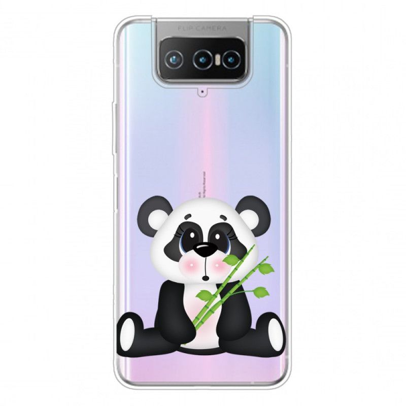 Coque Asus Zenfone 7 / 7 Pro Transparente Panda Triste
