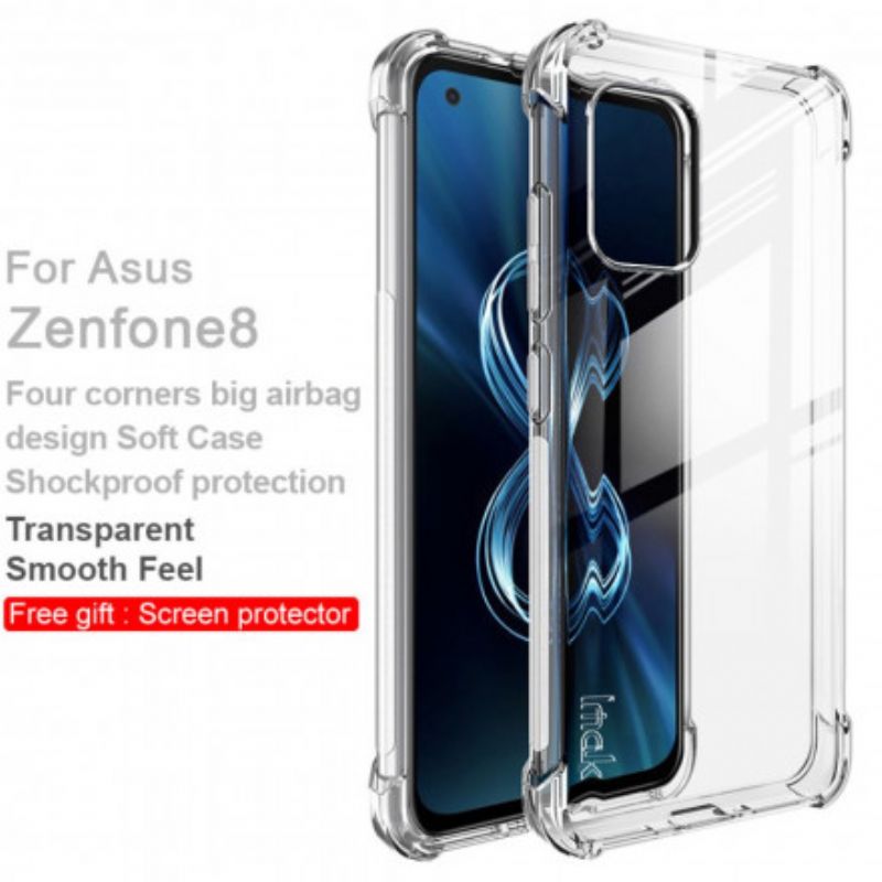 Coque Asus Zenfone 8 Transparente Silky Imak
