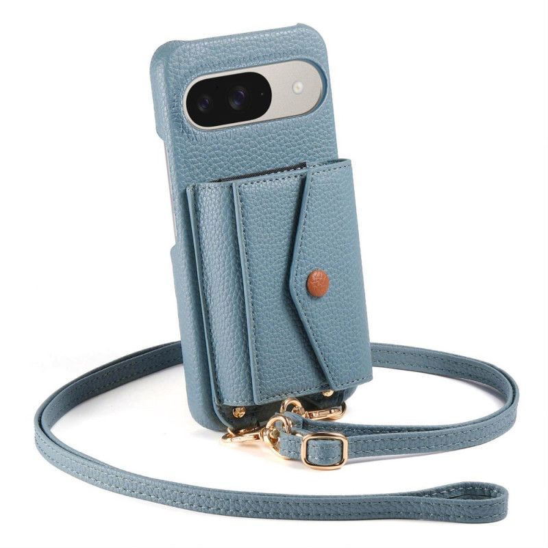 Coque Google Pixel 10 / 9 Porte-Cartes, Miroir et Bandoulière