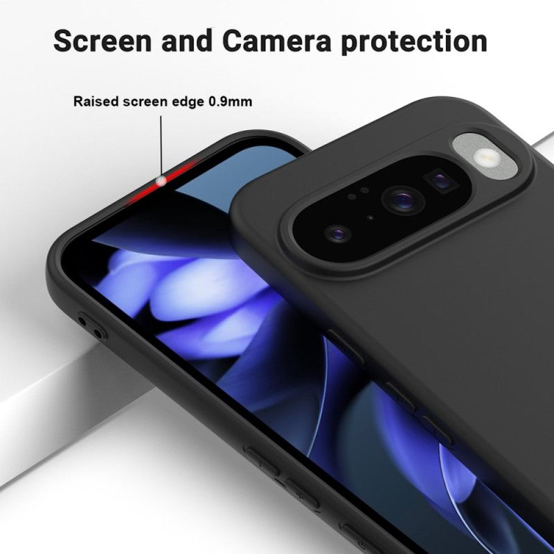 Coque Google Pixel 10 / 9 / 9 Pro Silicone Liquide à Lanière