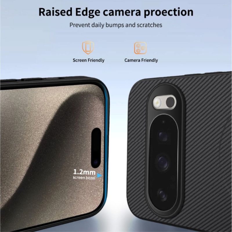 Coque Google Pixel 10 Compatible MagSafe Fibre Carbone