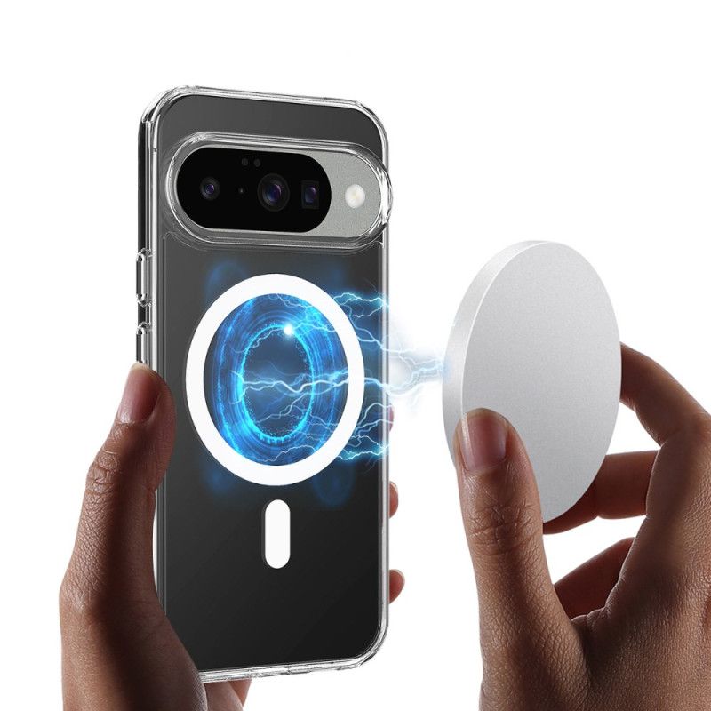 Coque Google Pixel 10 Compatible MagSafe Transparente