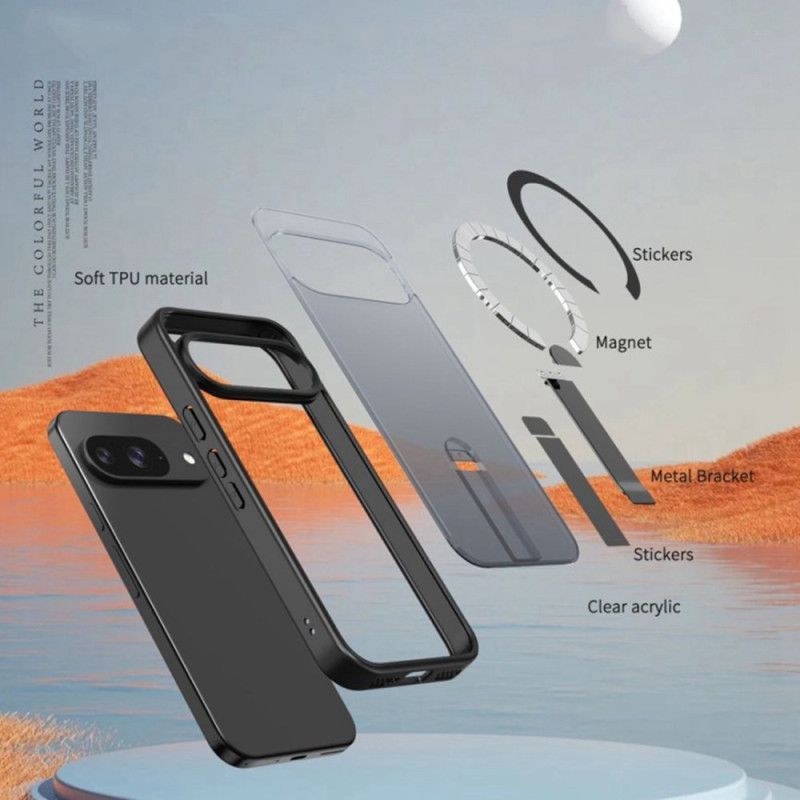 Coque Google Pixel 10 / 10 Pro / 9 / 9 Pro Compatible MagSafe avec Support