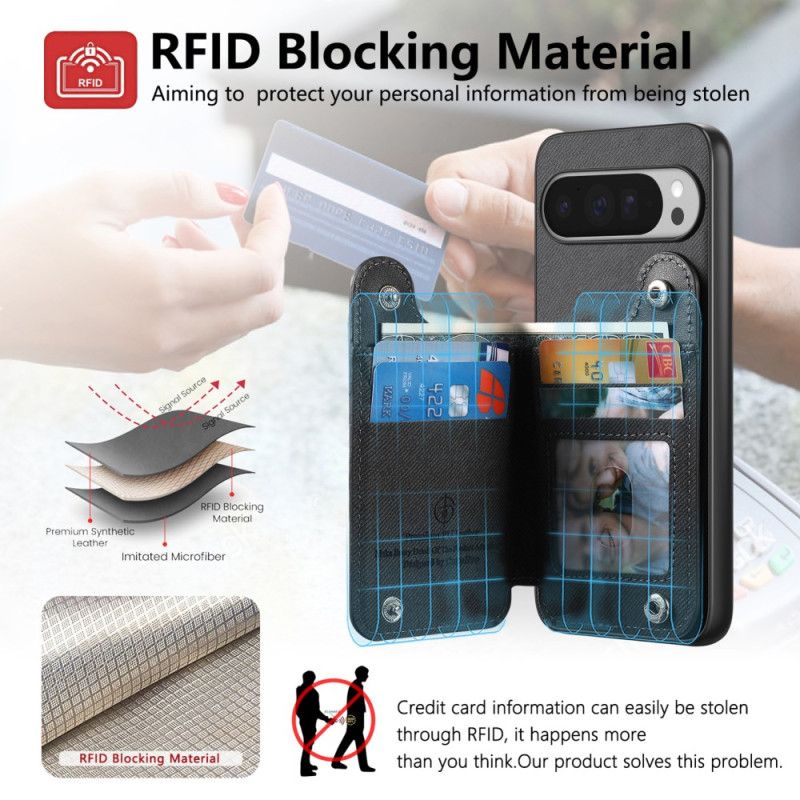 Coque Google Pixel 10 / 10 Pro / 9 / 9 Pro Portefeuille