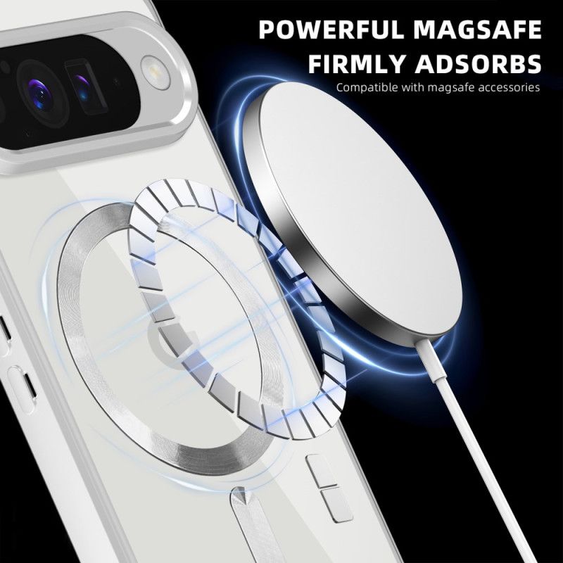 Coque Google Pixel 10 / 10 Pro Compatible MagSafe Porte-Cartes Détachable