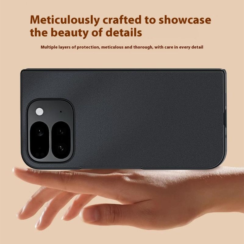 Coque Google Pixel 10 Pro Fold Simili Cuir