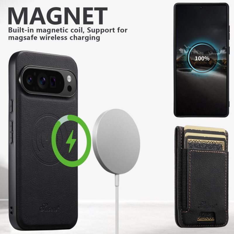 Coque Google Pixel 10 / 10 Pro Porte-cartes Magnétique SUTENI