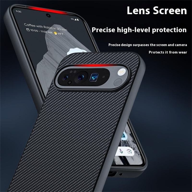 Coque Google Pixel 10 / 10 Pro Texture Carbone