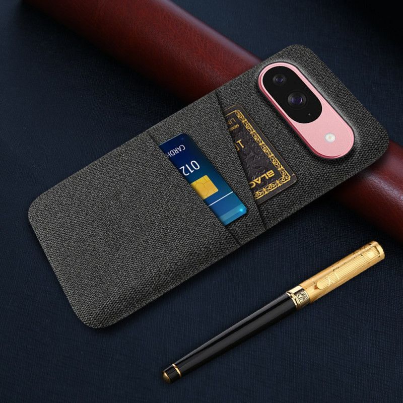 Coque Google Pixel 10 / Pixel 10 Pro Tissu Porte-Cartes