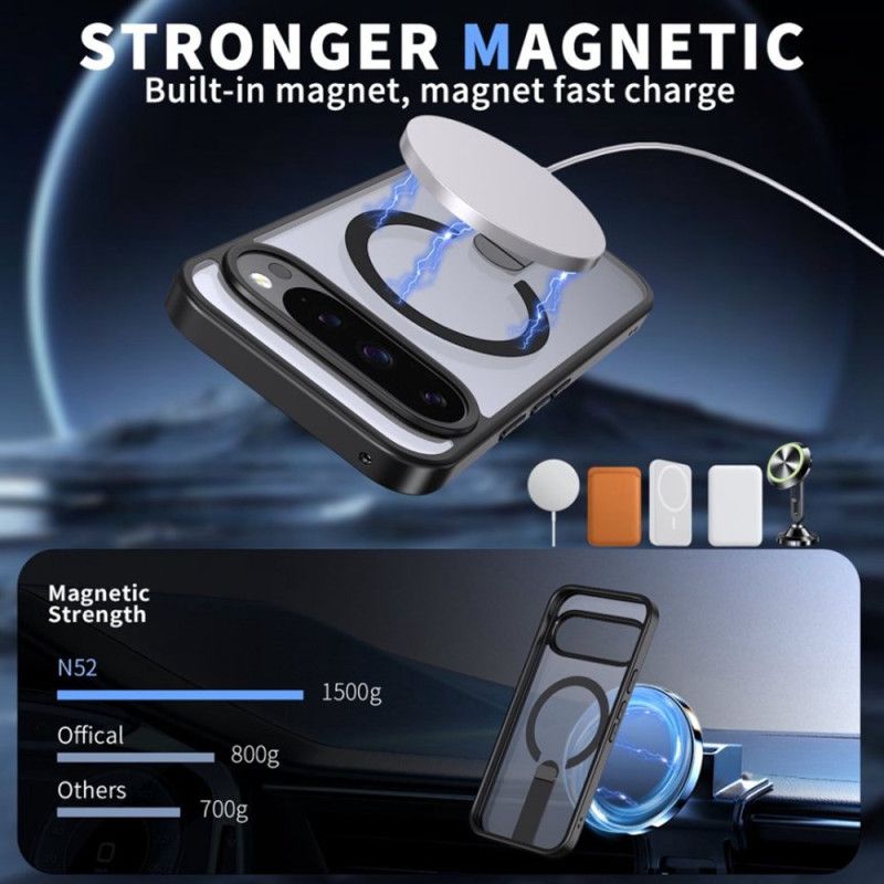 Coque Google Pixel 10 Pro XL / 9 Pro XL Givrée Compatible MagSafe avec Support