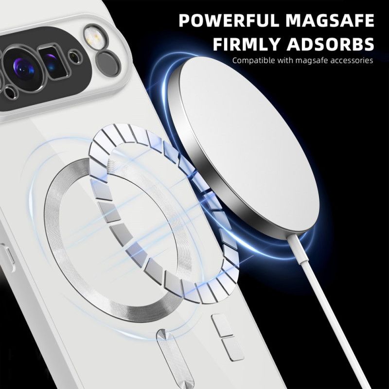 Coque Google Pixel 10 Pro XL Compatible MagSafe avec Porte-Cartes