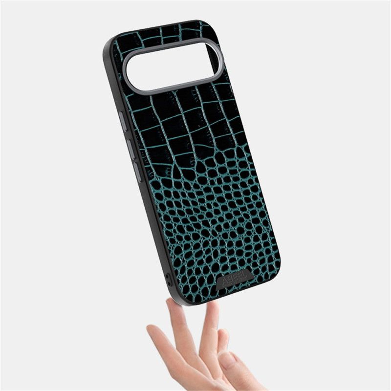 Coque Google Pixel 10 Pro XL Compatible MagSafe Croco ABEEL