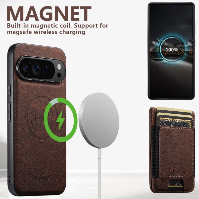 Coque Google Pixel 10 Pro XL magnétique Porte-Cartes SUTENI
