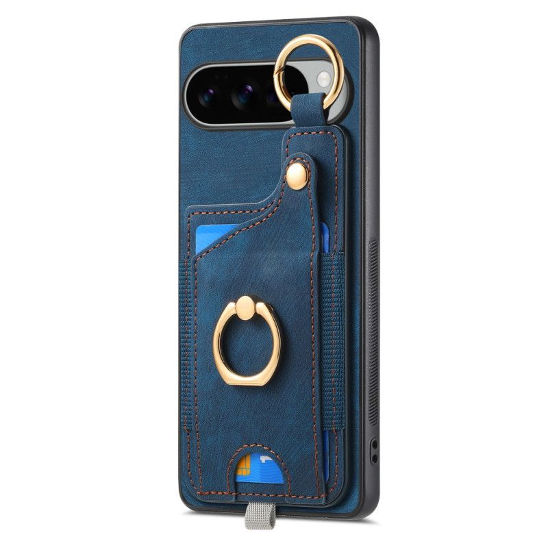 Coque Google Pixel 10 Pro XL Porte-cartes et Support-Anneau