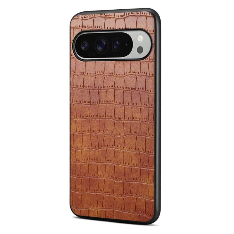 Coque Google Pixel 10 Pro XL Texture Crocodile