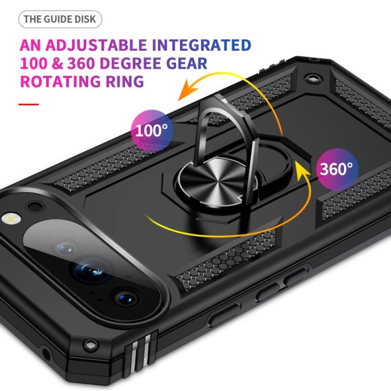 Coque Google Pixel 10 Pro XL Ultra Résistante avec Anneau-Support à