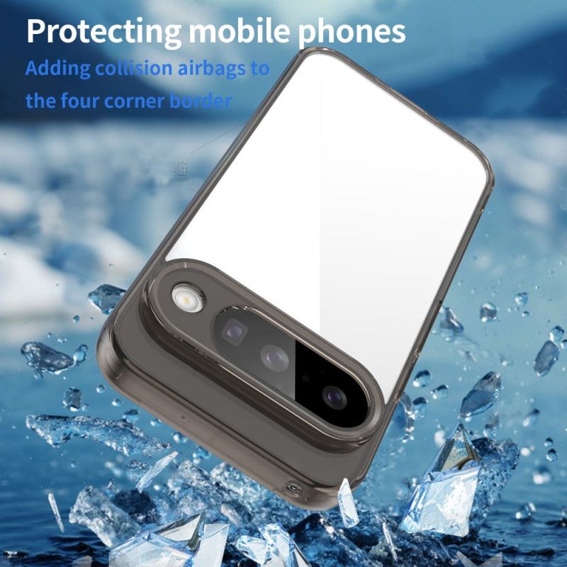Coque Google Pixel 10 Transparente Rebord Métal