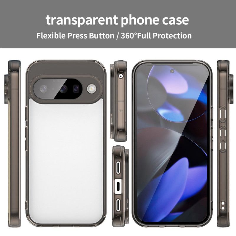 Coque Google Pixel 10 Transparente Rebord Métal