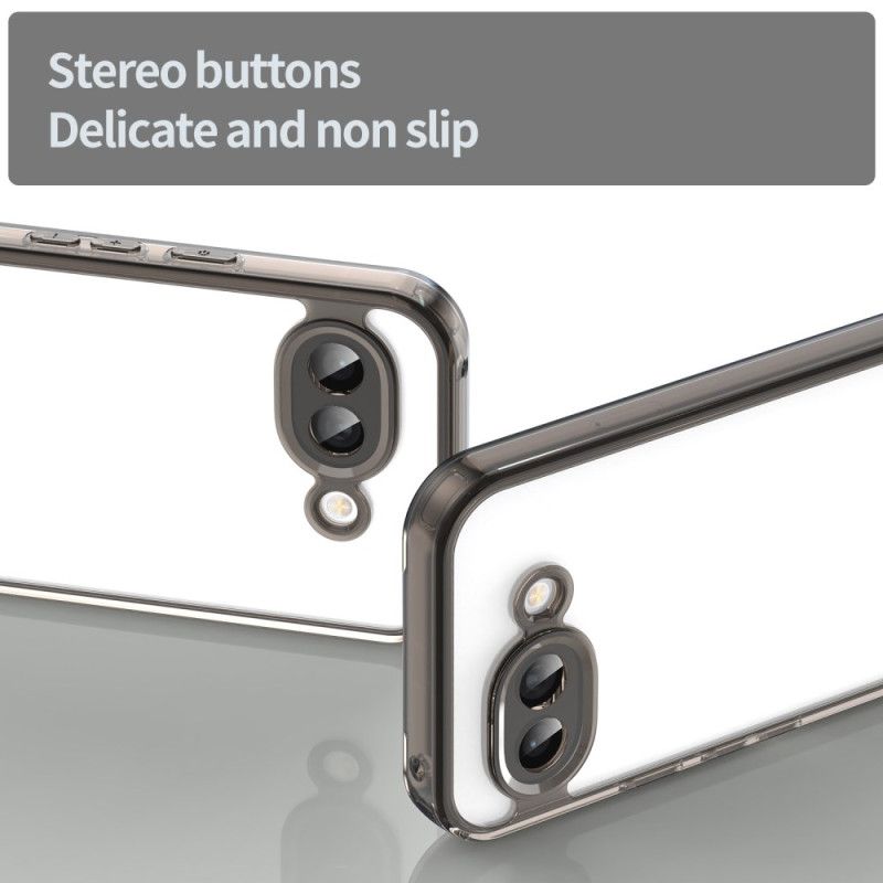 Coque Google Pixel 10A Rebords Style Métallisé