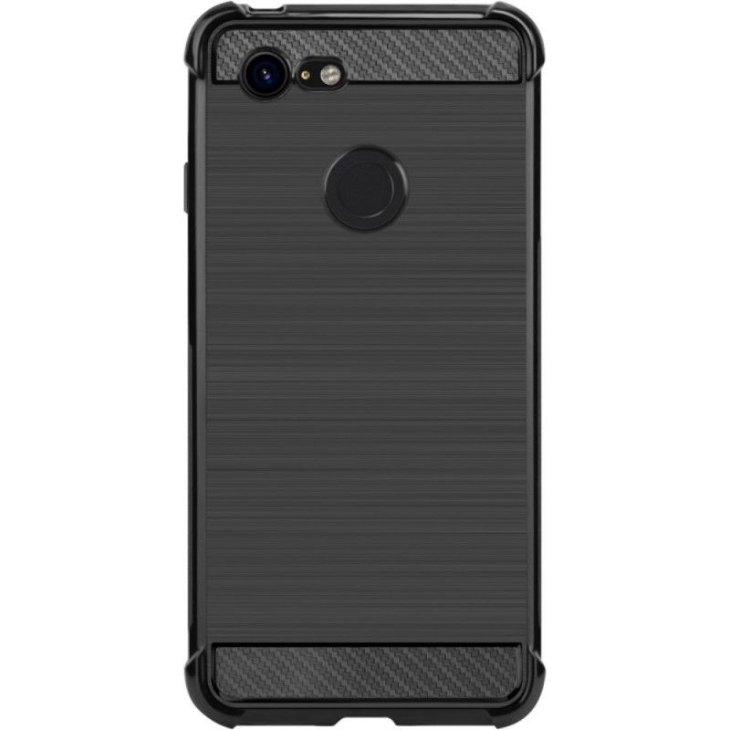 Coque Google Pixel 3 Fibre Carbone Brossée Imak