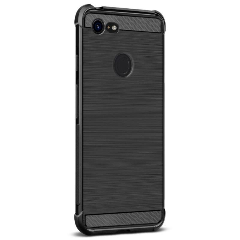 Coque Google Pixel 3 Fibre Carbone Brossée Imak