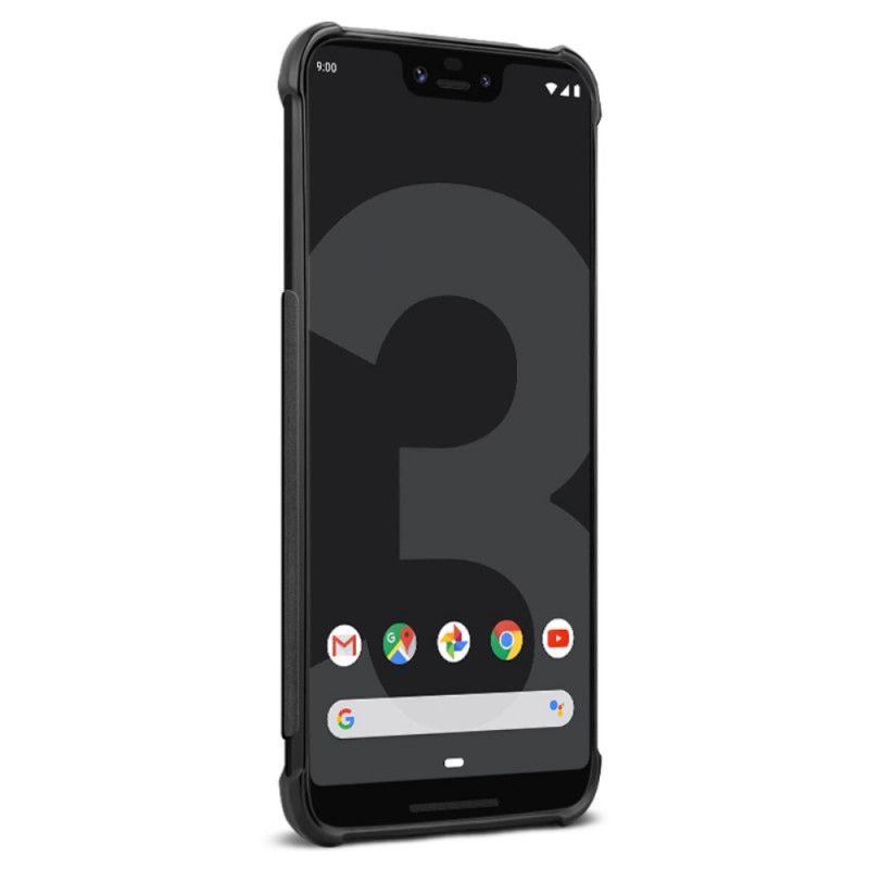 Coque Google Pixel 3 Xl Fibre Carbone Brossée Imak