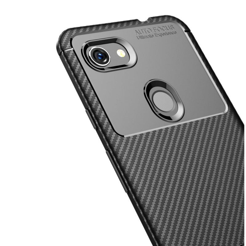 Coque Google Pixel 3a Flexible Texture Fibre Carbone