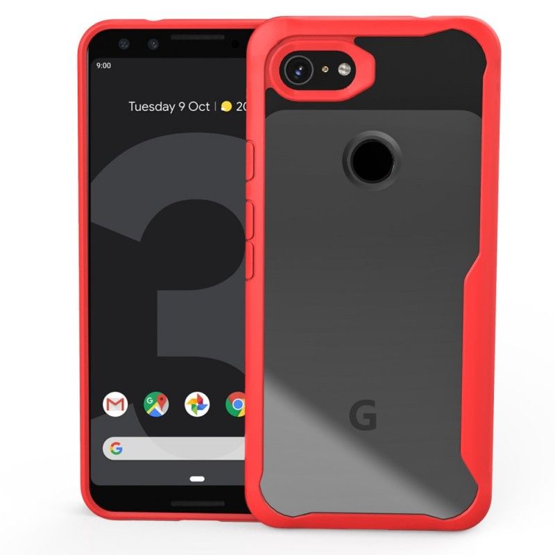 Coque Google Pixel 3a Hybride Rebord Biseauté