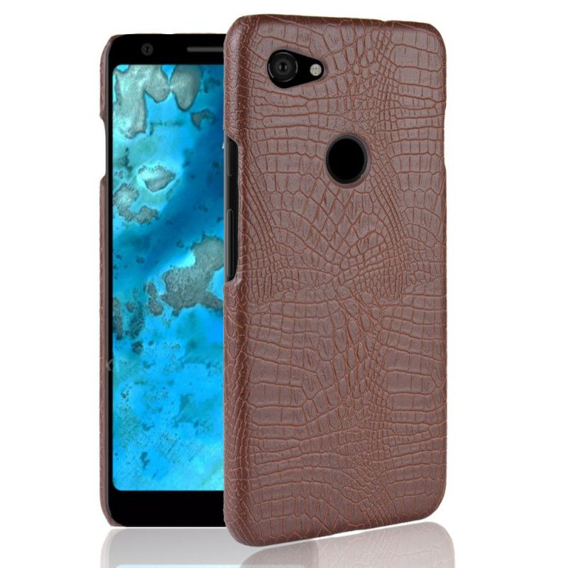 Coque Google Pixel 3a Style Peau De Crocodile