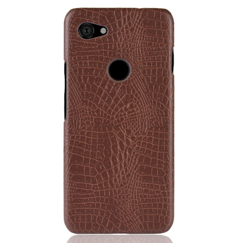 Coque Google Pixel 3a Style Peau De Crocodile