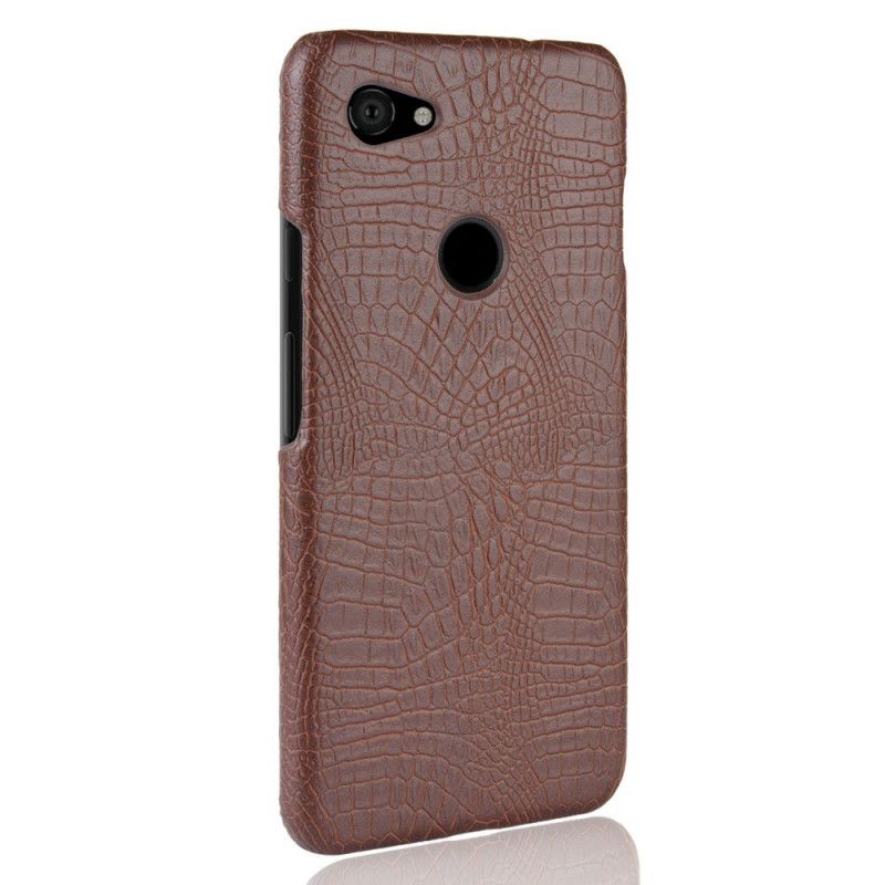 Coque Google Pixel 3a Style Peau De Crocodile