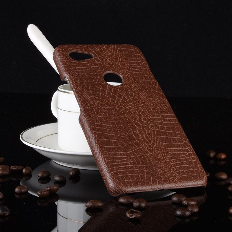 Coque Google Pixel 3a Style Peau De Crocodile