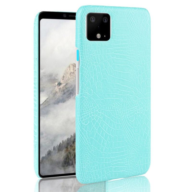 Coque Google Pixel 4 Effet Peau De Crocodile