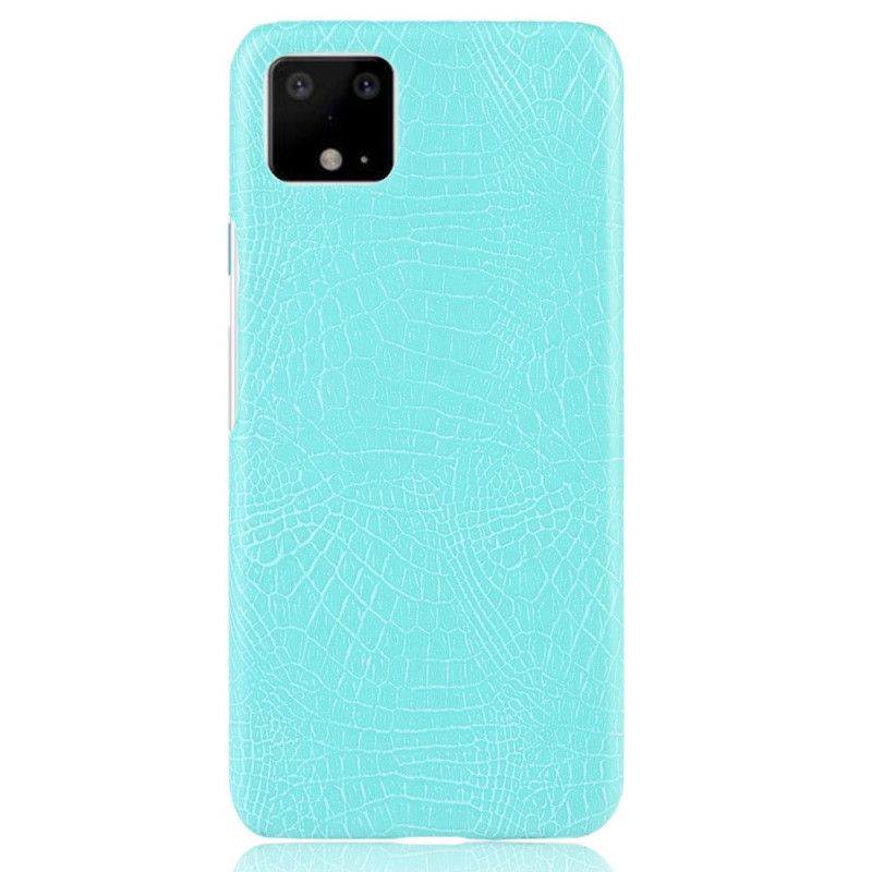 Coque Google Pixel 4 Effet Peau De Crocodile