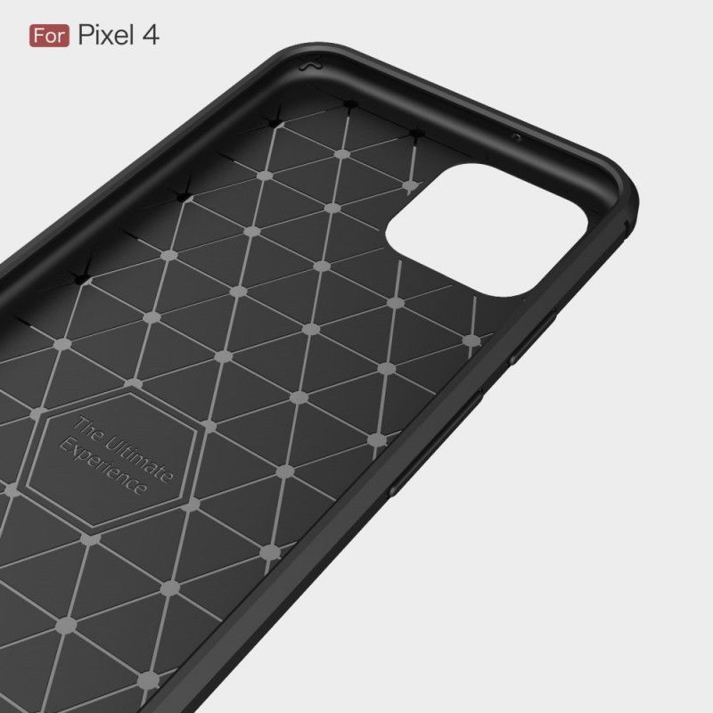 Coque Google Pixel 4 Fibre Carbone Brossée