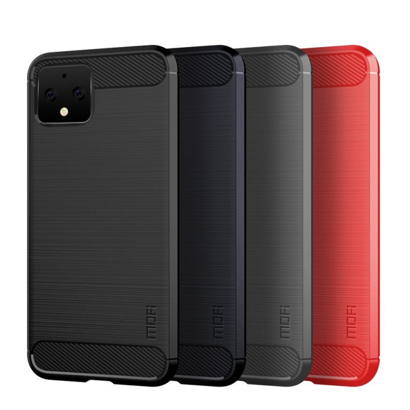 Coque Google Pixel 4 Fibre Carbone Brossée Mofi