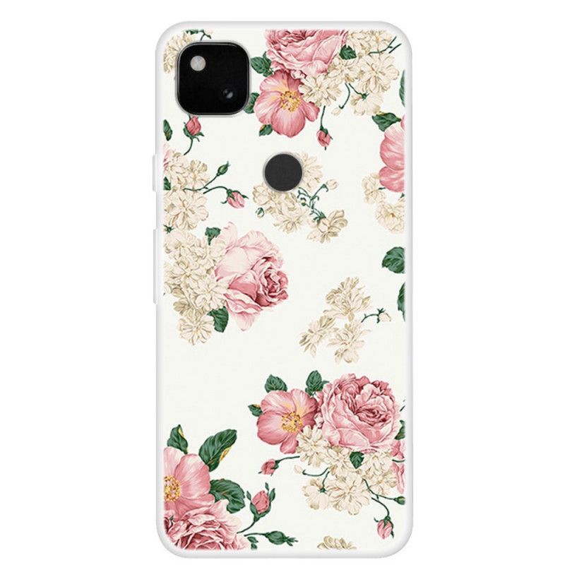 Coque Google Pixel 4 Fleurs Liberty