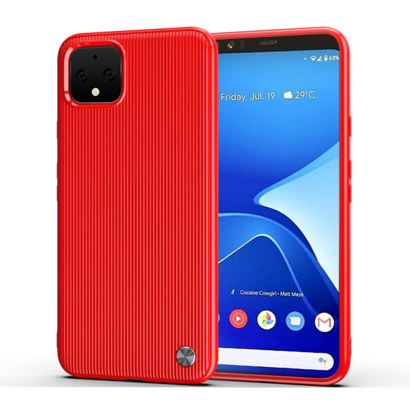 Coque Google Pixel 4 Silicone Texturé