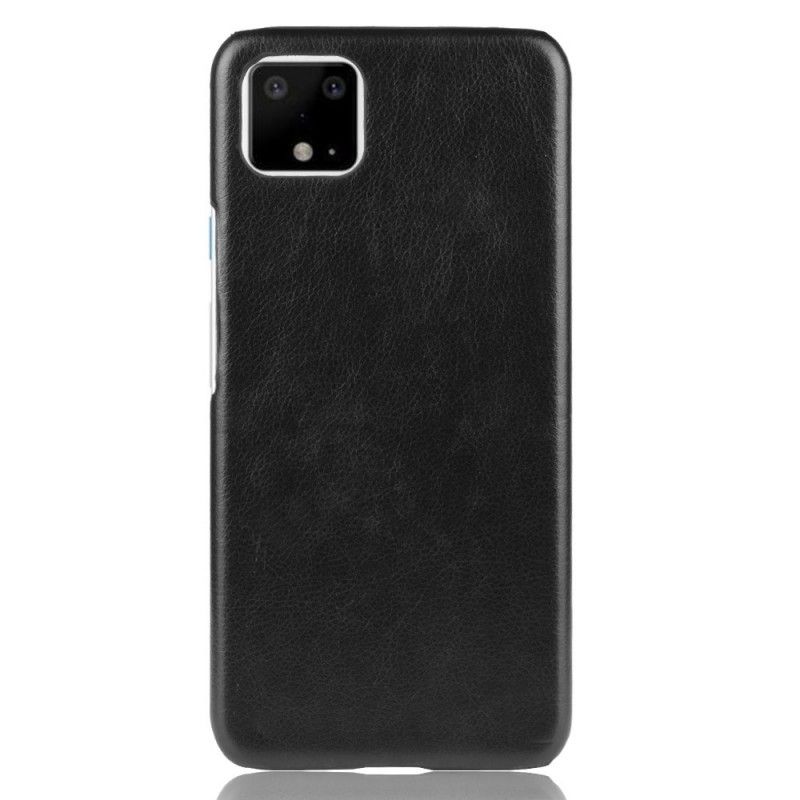 Coque Google Pixel 4 Xl Effet Cuir Litchi