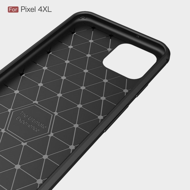 Coque Google Pixel 4 Xl Fibre Carbone Brossée