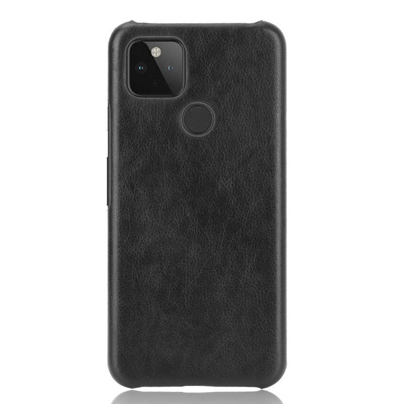 Coque Google Pixel 4a 5g Effet Cuir Litchi Performance