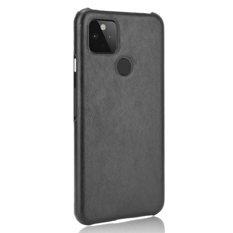 Coque Google Pixel 4a 5g Effet Cuir Litchi Performance