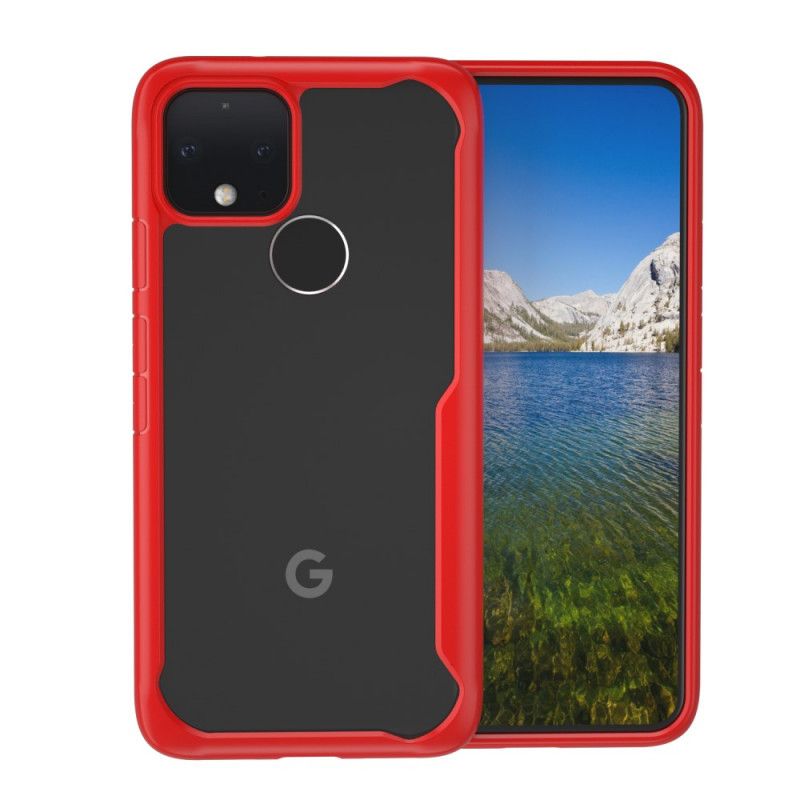 Coque Google Pixel 4a 5g Hybride Rebord Biseauté