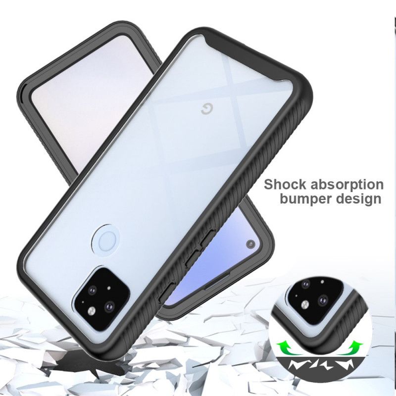 Coque Google Pixel 4a 5g Hybride Rebords Biseautés