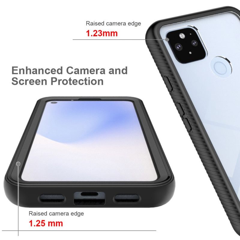 Coque Google Pixel 4a 5g Hybride Rebords Biseautés